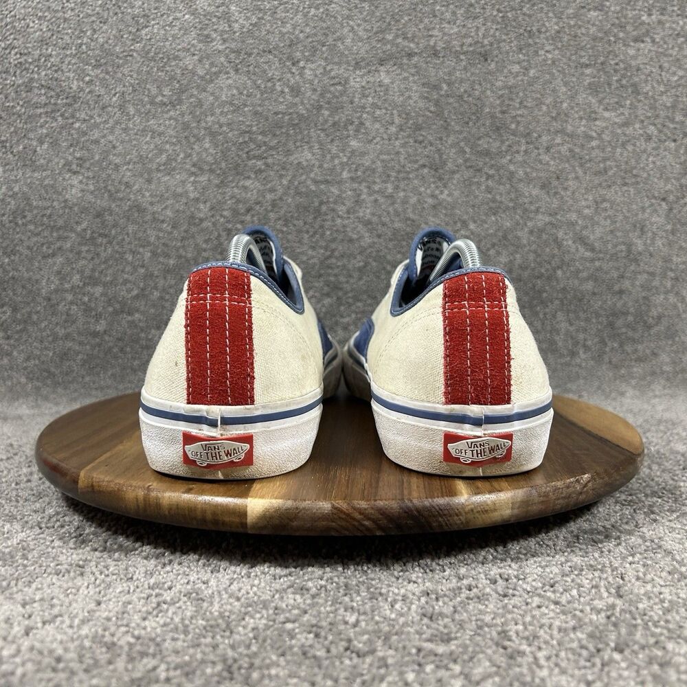 Vans Authentic Pro STV Men's Size 11.5 Navy White Athletic Skate Shoes Used - Picture 6 of 11